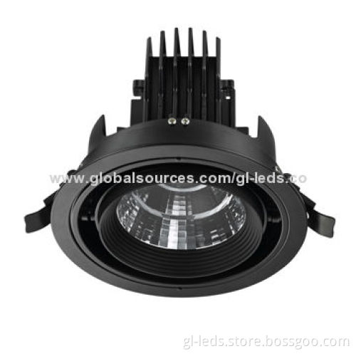 High-lumen 5-year Warranty 30W LED Downlight Kit with 100-240V AC Input Voltage